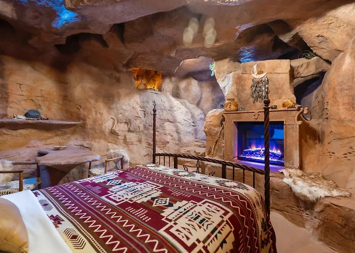 Cave Dwellers- Zions' Only Hand-sculpted Cave Cane Beds
